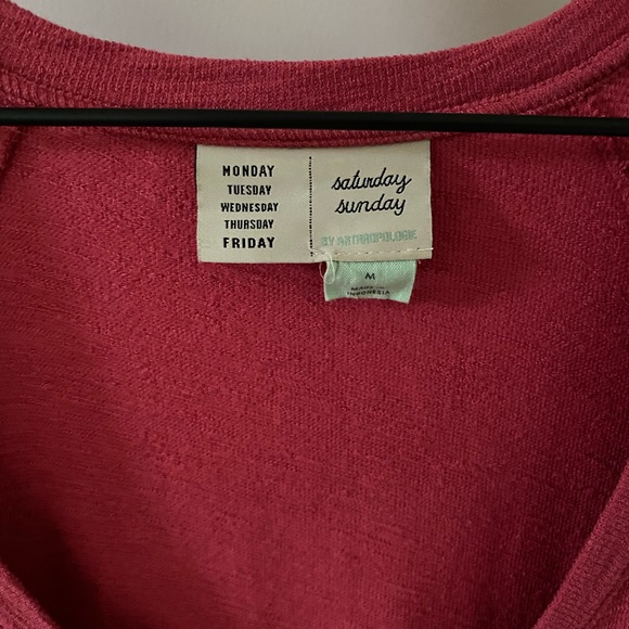 Anthropologie Saturday Sunday Kathie Flounced Mini Dress M - Picture 4 of 6